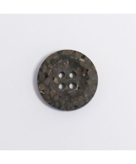 Knapp 4-hulls Recycled 18 mm Kokos