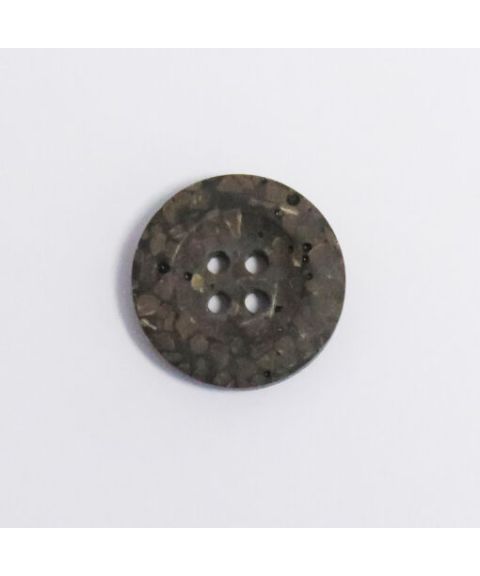 Knapp 4-hulls Recycled 23 mm Kokos