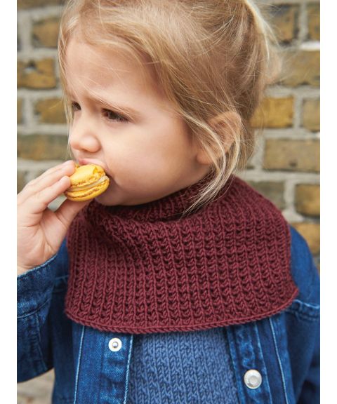 2307-4 Luna perleribb hals