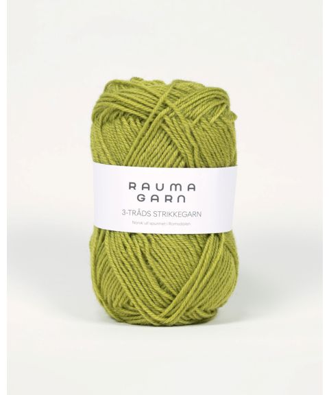 Rauma 3-tråds strikkegarn