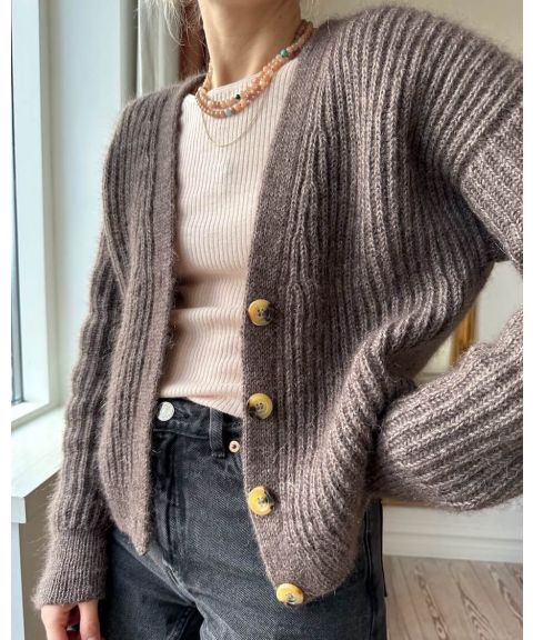Agnete Cardigan (papiroppskrift)