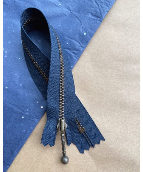 Glidelås PetiteKnit Navy 23cm/4mm